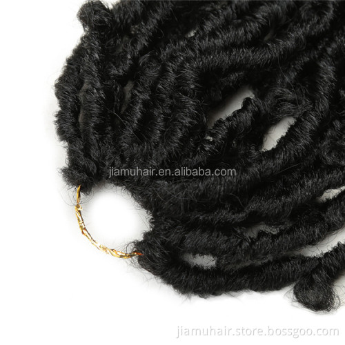 butterfly locs crochet hair prelooped pretwisted butterfly locs hair extensions crochet braid dreadlock